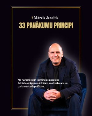 Grāmata "33 panākumu principi" (piegāde Eiropā)